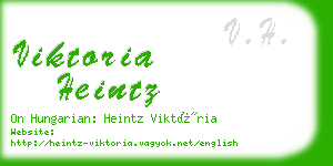 viktoria heintz business card